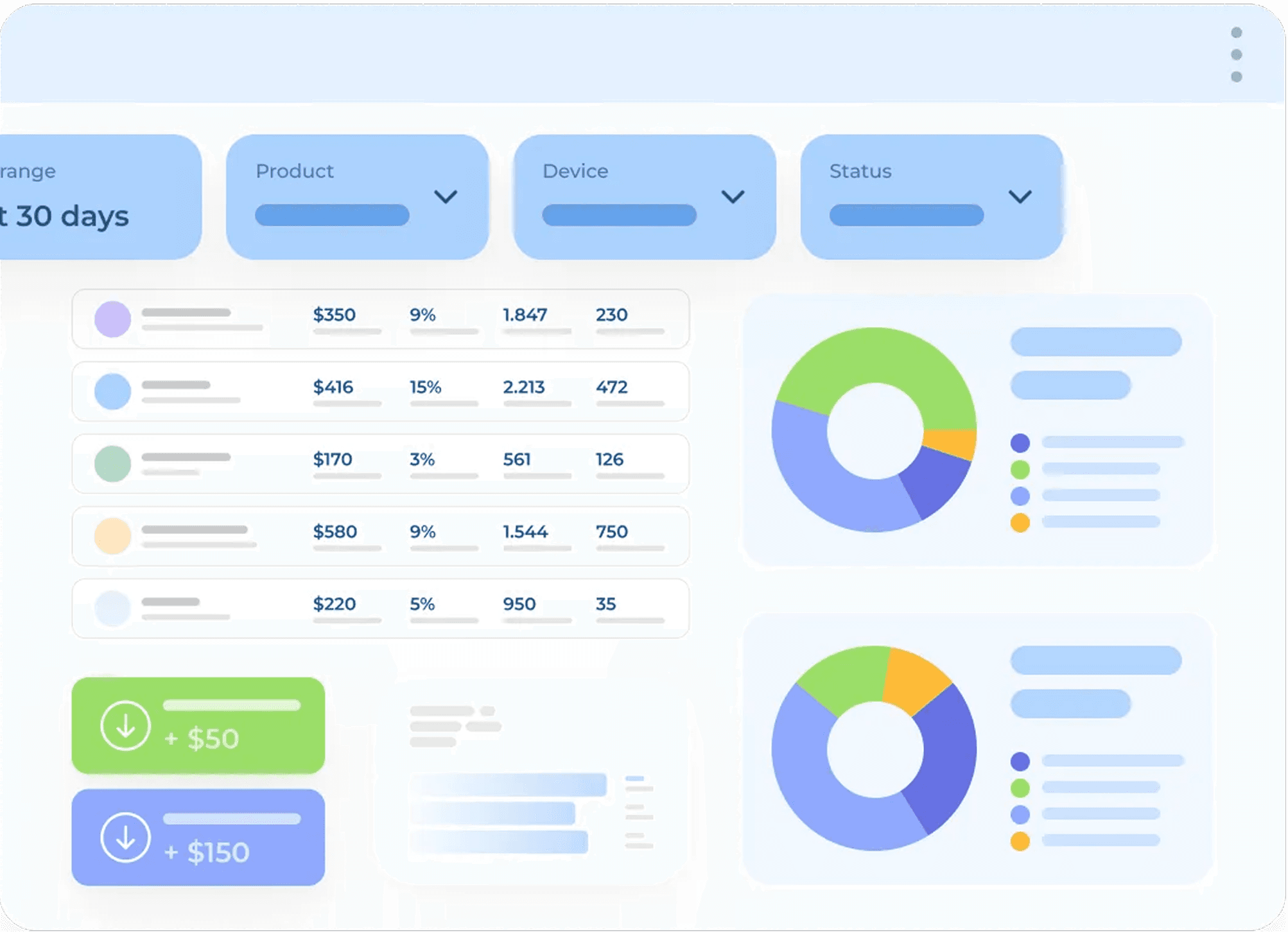 Dashboard Mockup